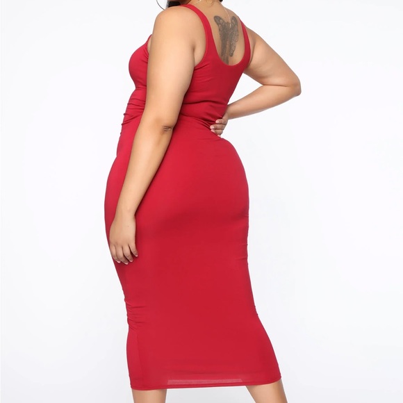 Your Needs Met Dress - Red - Picture 7 of 7